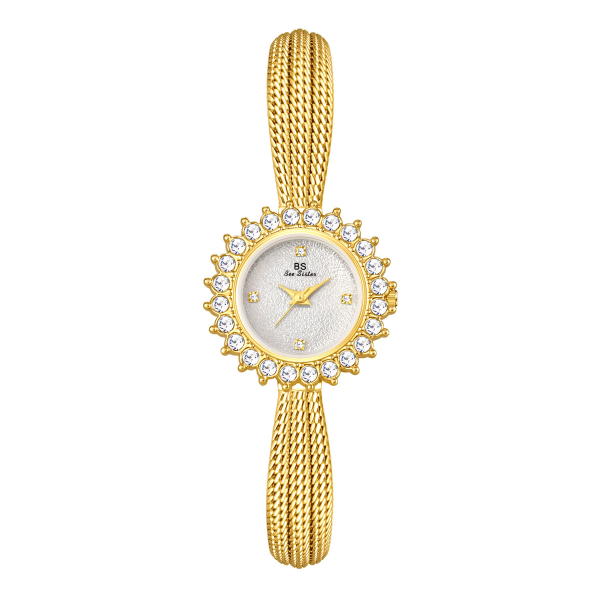 Orologio floreale con sole