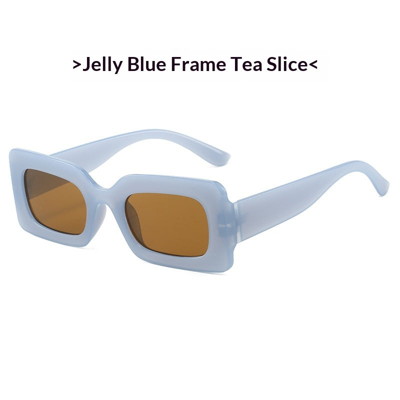 Occhiali da sole quadrati small-frame