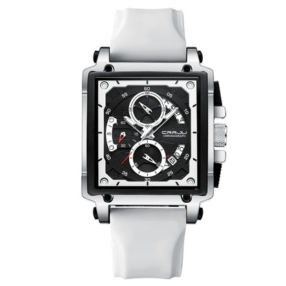 Orologio calendario da uomo cinturino tessuto