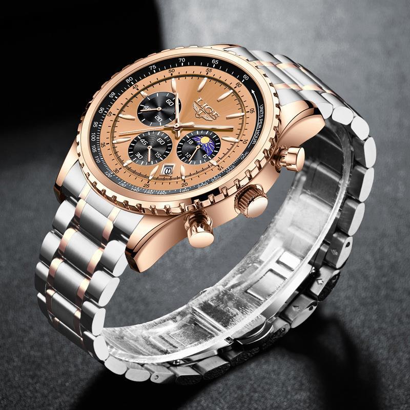 Orologio fasi lunari da uomo affari