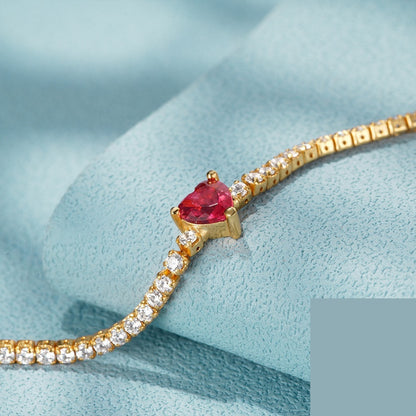 Bracciale tennis cristalli