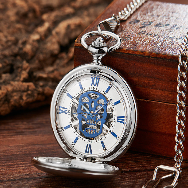 Orologio da tasca teschio