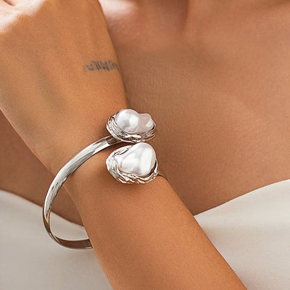 Collana Perla Barocca Retro