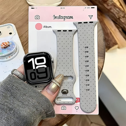 Cinturino silicone pois