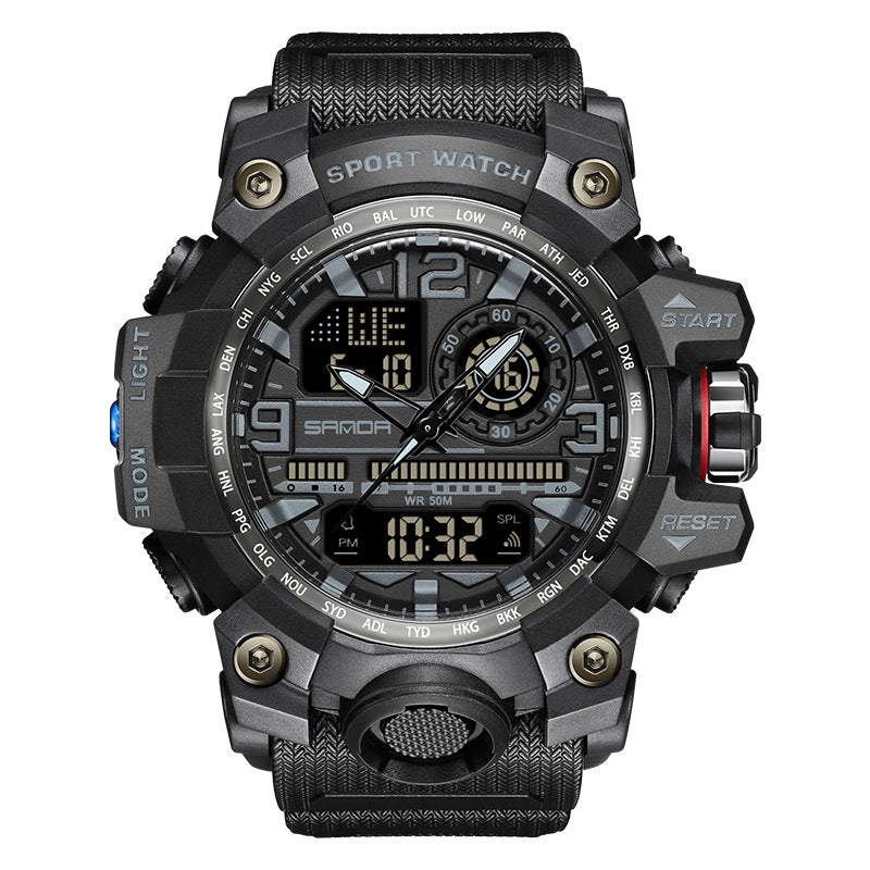 Orologio sportivo da studente outdoor luminescente