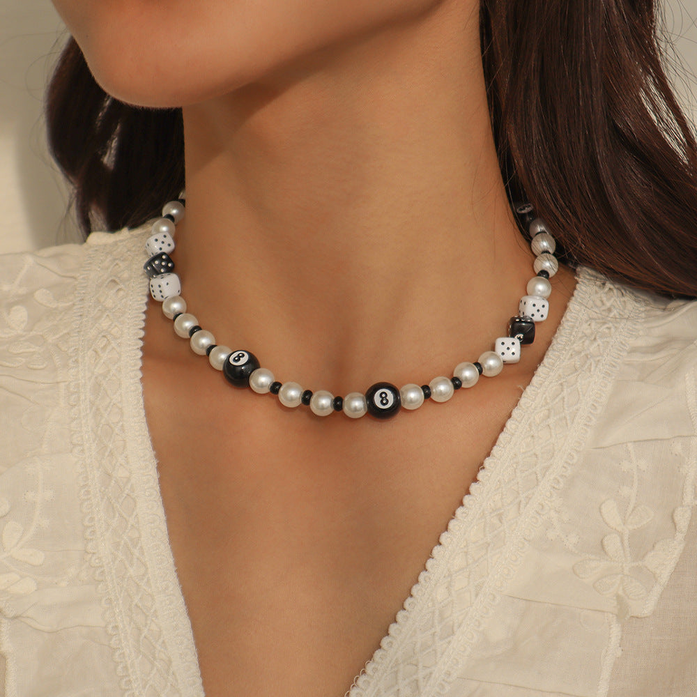 Collana Dadi Palle Biliardo