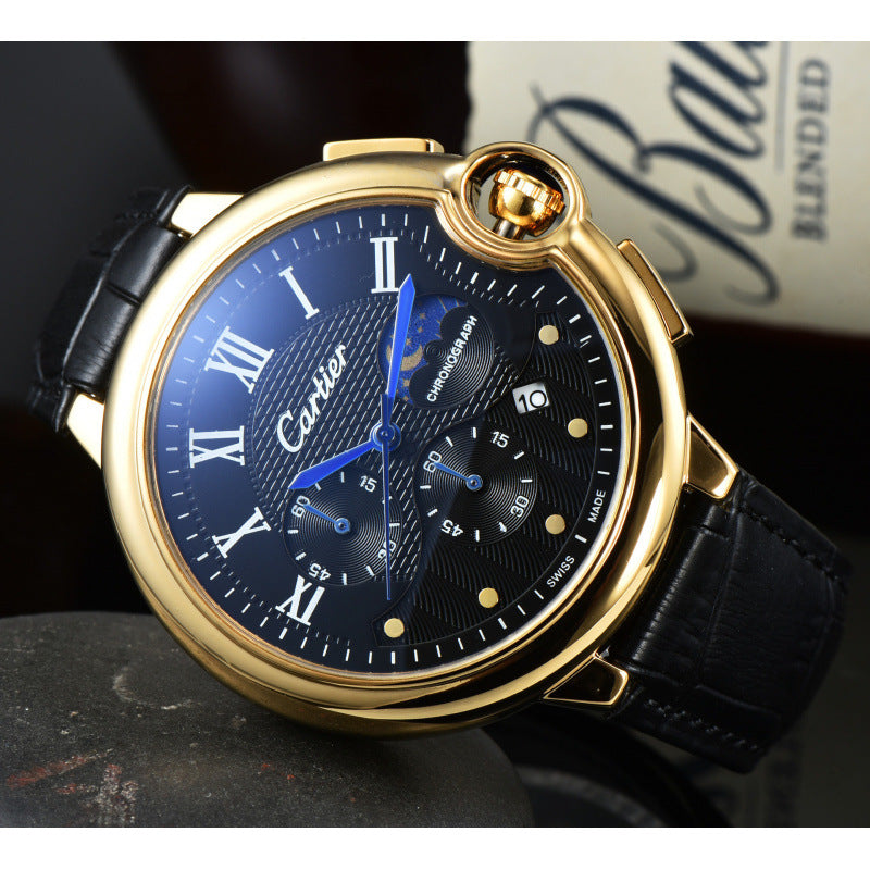 Orologio uomo business gomma