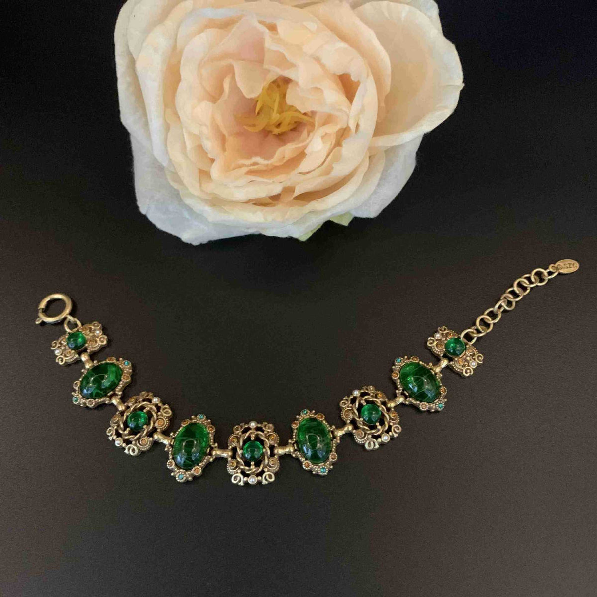 Set collana bracciale orecchini cristallo
