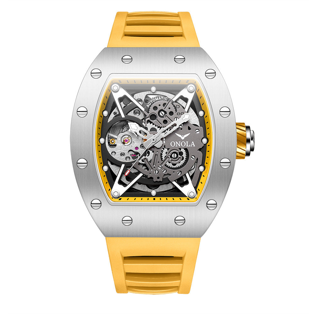 Orologio silicone automatico da uomo