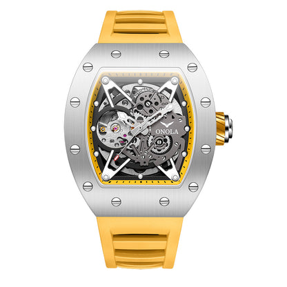Orologio silicone automatico da uomo