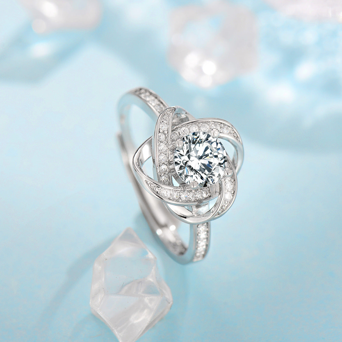 Collana trifoglio da donna