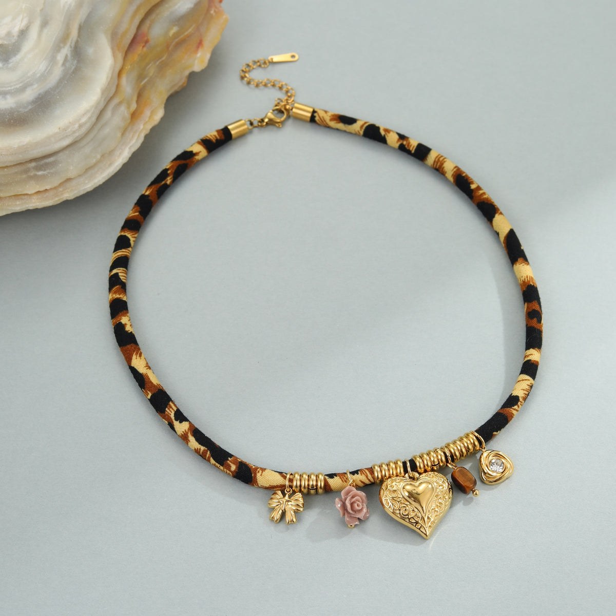 Collana Motivo Leopardato