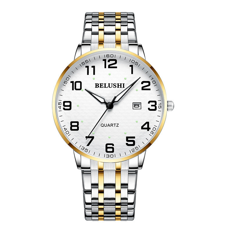 Orologio luminoso impermeabile quarzo