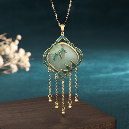 Collana foglia di bambù