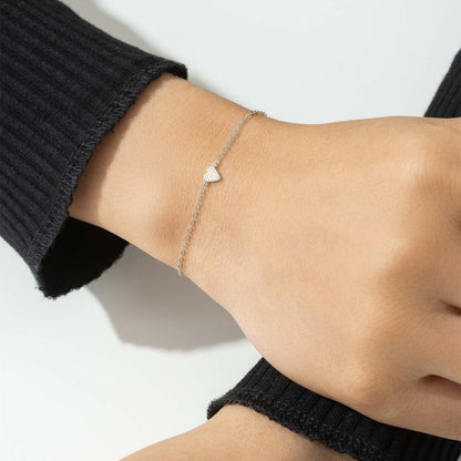 Bracciale cuore retro