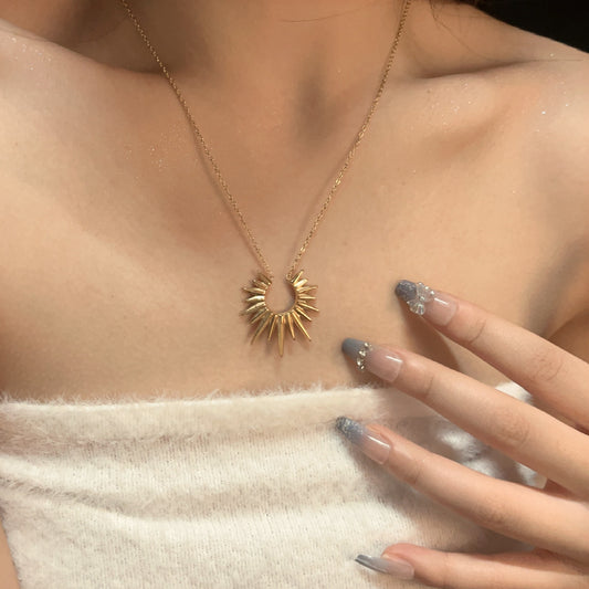 Collana girasole retrò