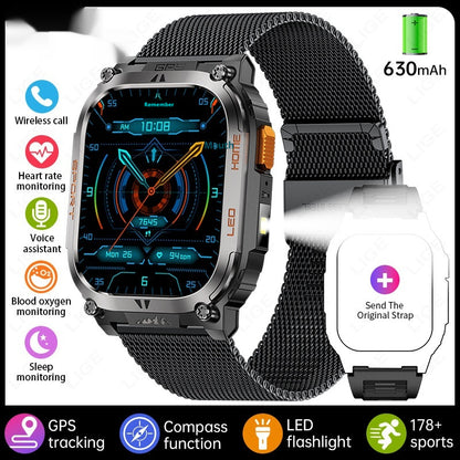 Smartwatch schermo grande con Bluetooth